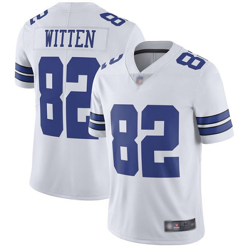 Men Dallas Cowboys Limited White Jason Witten Road #82 Vapor Untouchable NFL Jersey->women nfl jersey->Women Jersey